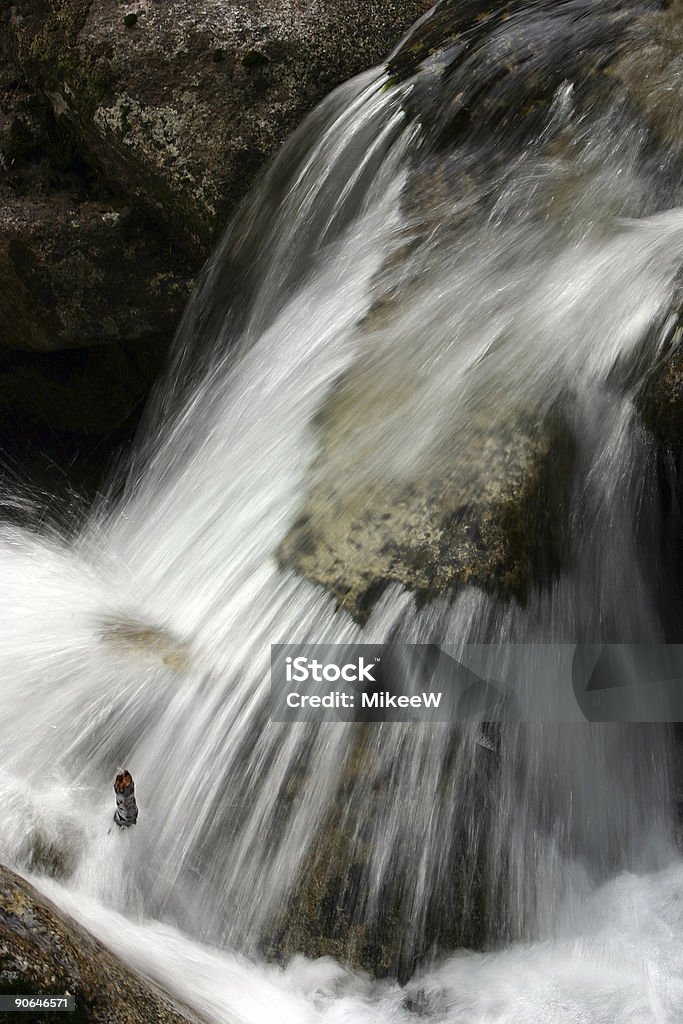 Cascata intenso - Foto stock royalty-free di Acqua