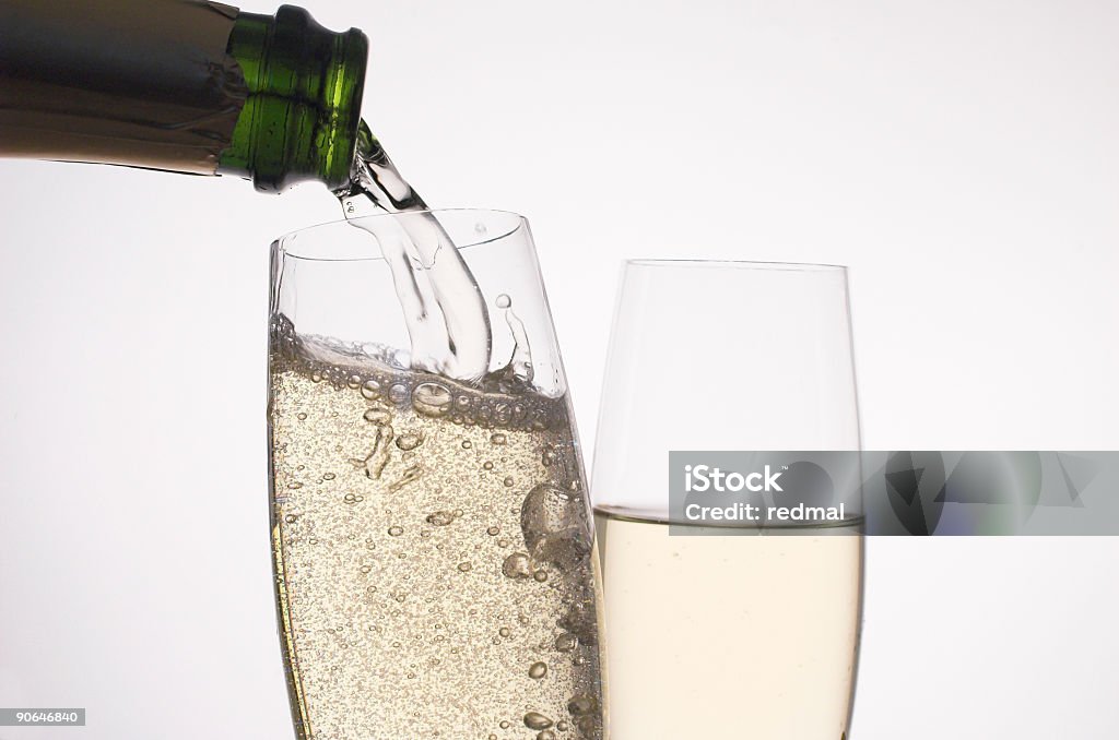 fizzy  Champagne Stock Photo