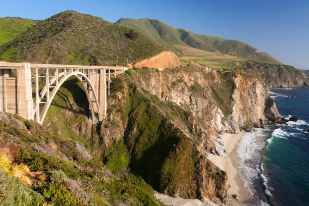 istock Bixby bridge, Highway one, California, Big Sur 906469724