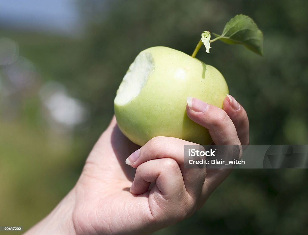 Manzana al día - Foto de stock de Adulto libre de derechos