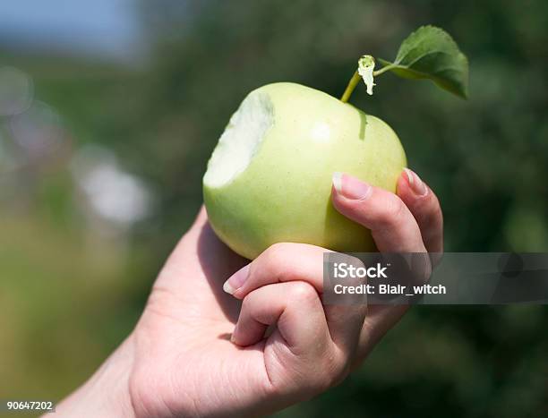 Manzana Al Día Foto de stock y más banco de imágenes de Adulto - Adulto, Agricultura, Alimento