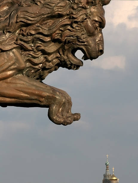 istock Jump of a lion 90647266
