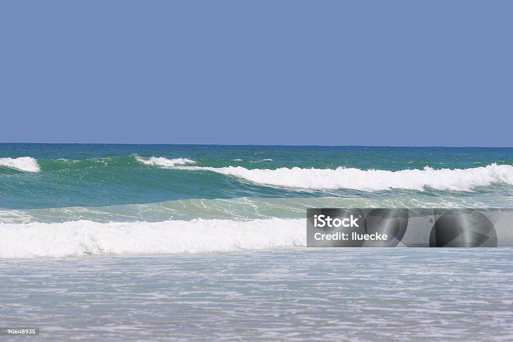 Ocean Waves  Beach Stock Photo