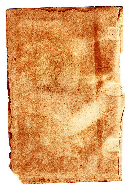 Torn Page  yellowed edges stock pictures, royalty-free photos & images