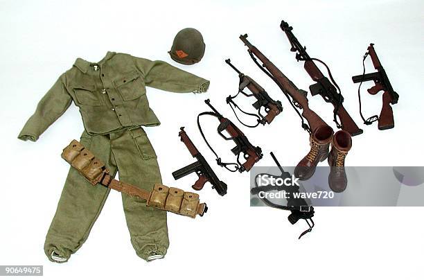 Soldiers Akcesoria - zdjęcia stockowe i więcej obrazów Akcesorium osobiste - Akcesorium osobiste, Biały, Broń