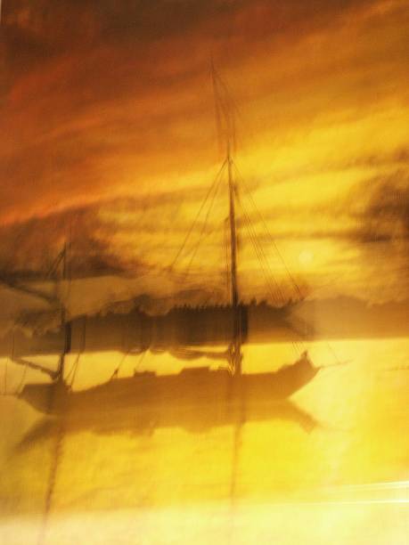 istock sailing boat in the sunset 90649595