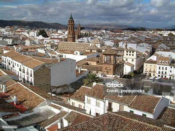 Antequera Spanien Stockfoto und mehr Bilder von Dach - Dach, Dachziegel, Dorf