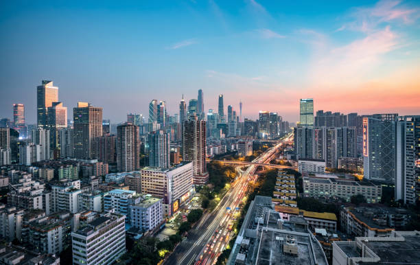 istock Guangzhou city skyline 906506958