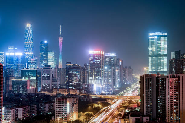 istock Guangzhou city skyline 906511720