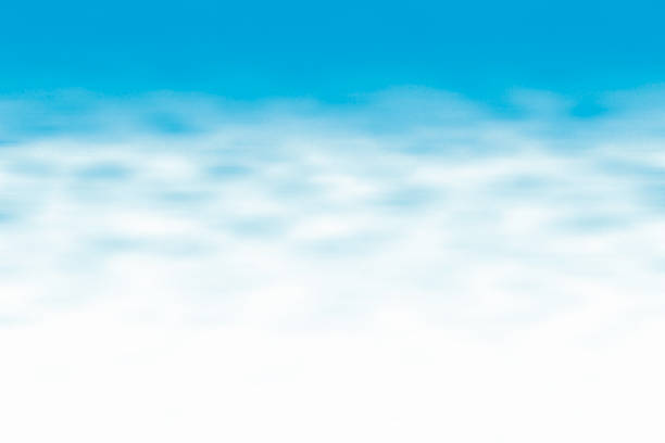 ビッグブルースカイ幅広 - high key sky cloud cloudscape ストックフォトと画像