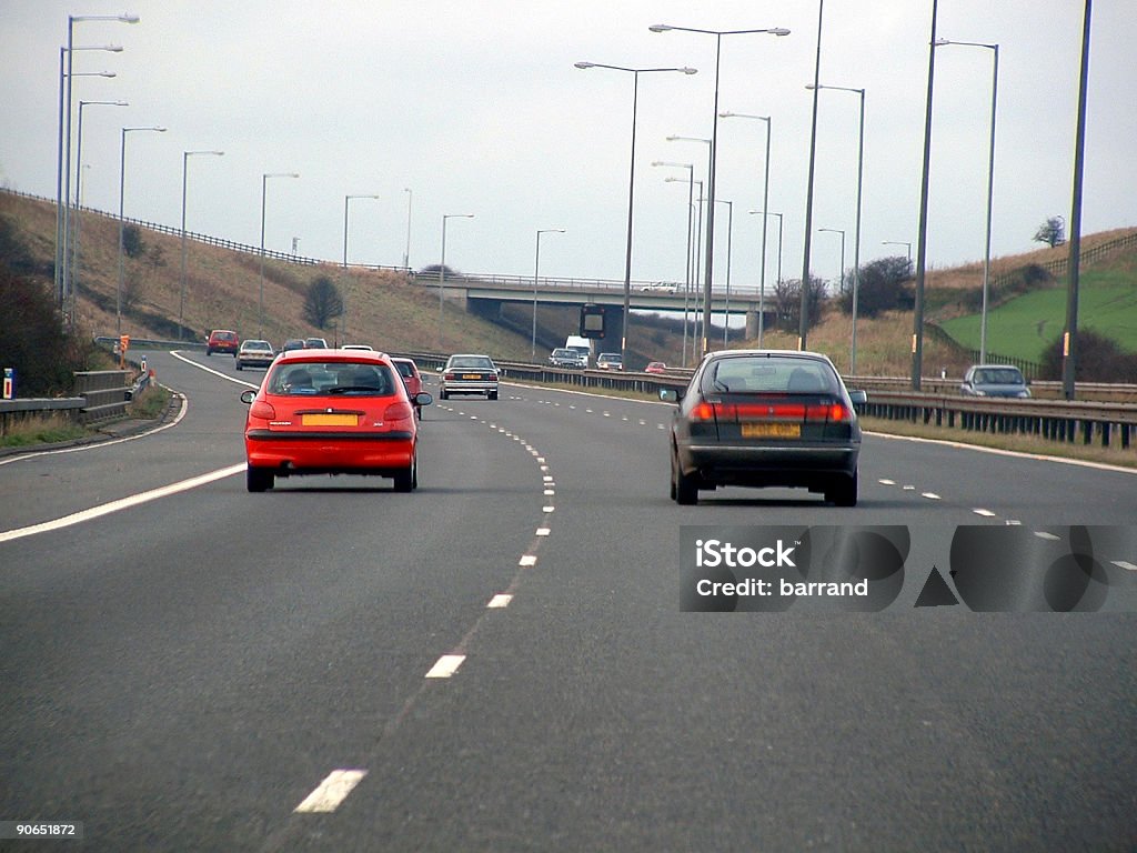 Motorway  Asphalt Stock Photo