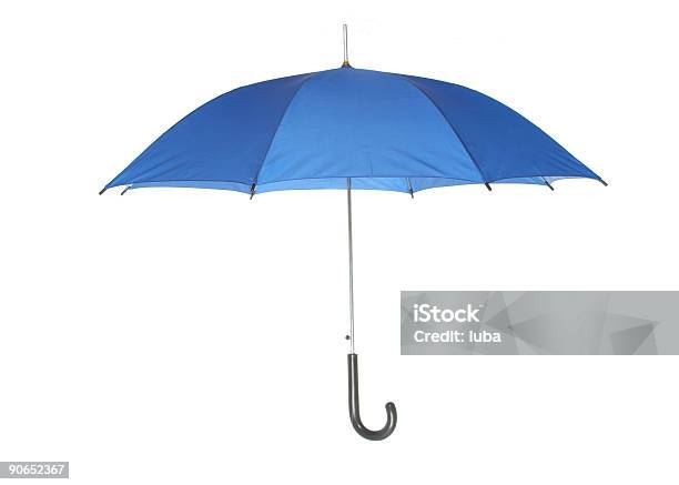 Blue Umbrella 1 Stock Photo - Download Image Now - Blue, Color Image, Colors