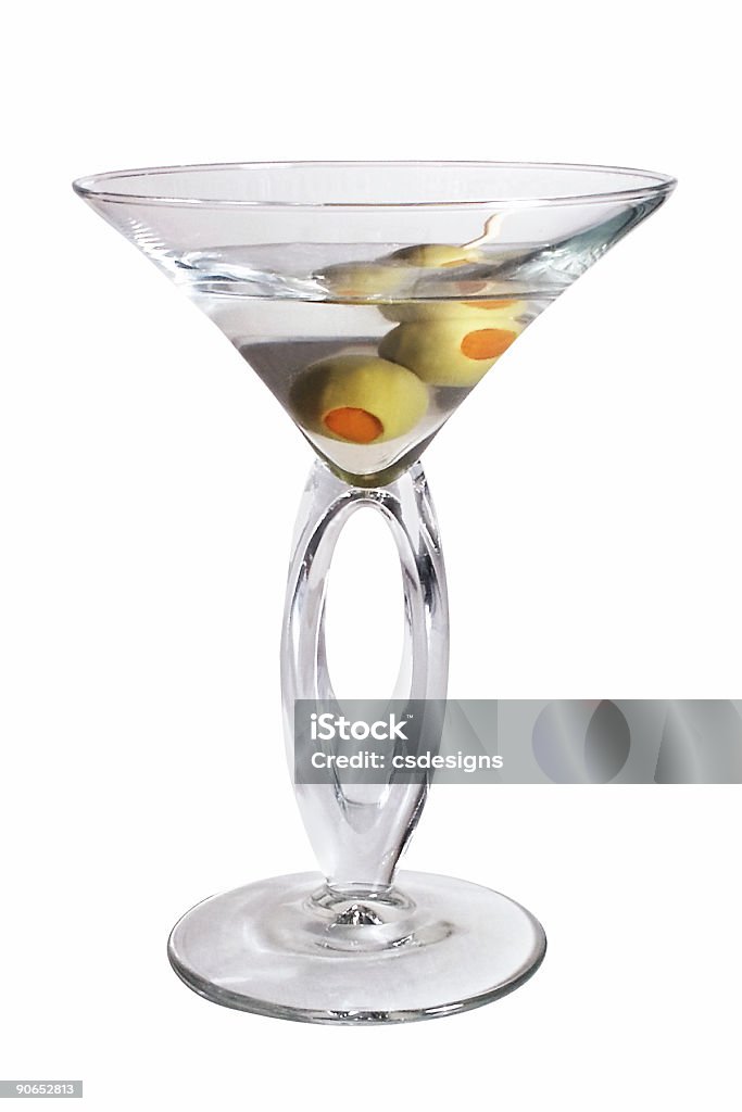 martini con aceitunas - Foto de stock de Aceituna libre de derechos