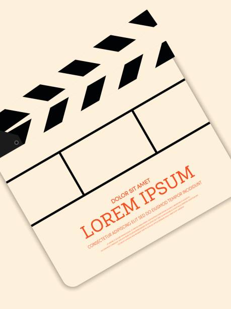 istock Movie and film modern retro vintage poster background 906532742