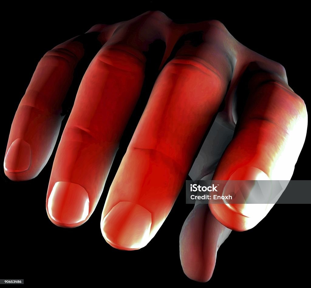 3 D hand - Lizenzfrei Anatomie Stock-Foto