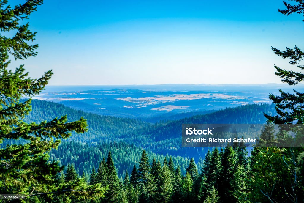 A Spectacular View A spectacular view from Mount Spokane in Spokane Washington. Spokane Stock Photo