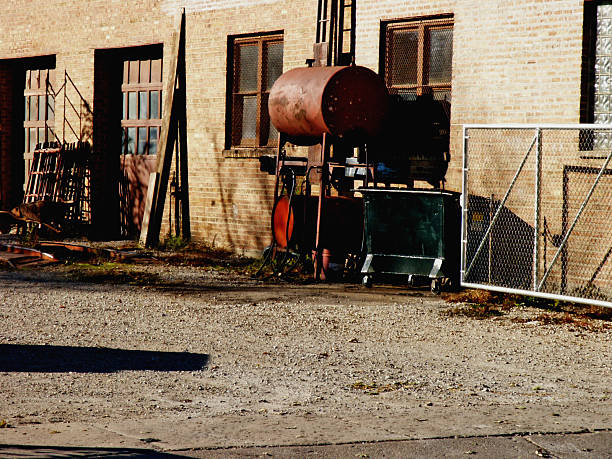 Industrial Playground stock photo