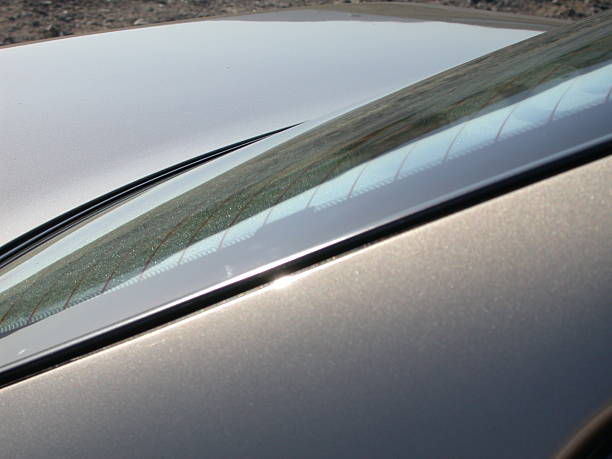 istock Car Detail - Rear Window 90654178