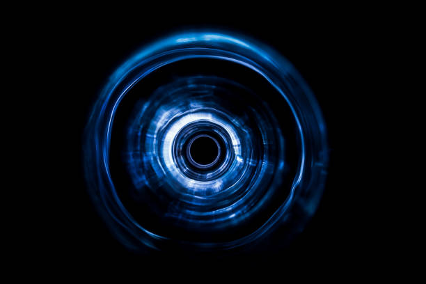 istock Sound waves in the dark 906543220
