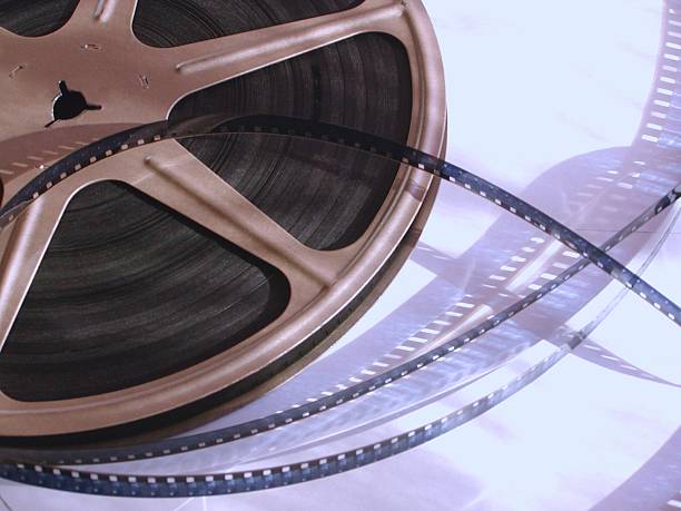 istock Film Reel Unwinding 90654501