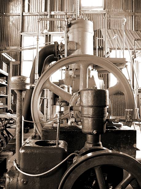 istock Retro Machinery - Power Station 90654510