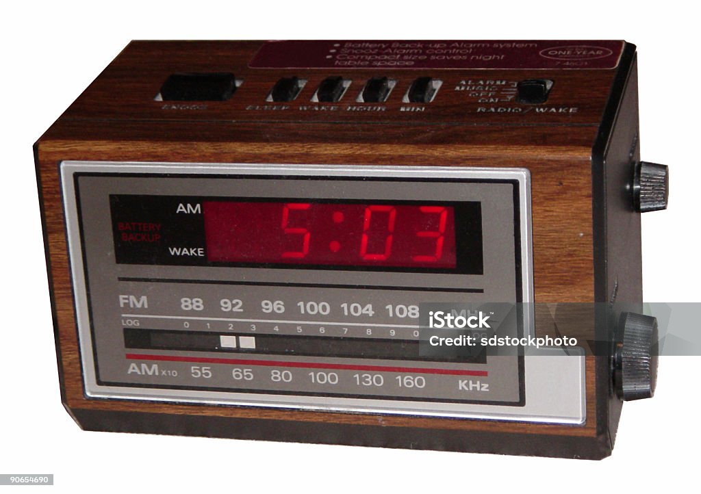 Alarm Clock 80s alarm clock. Alarm Clock Stock Photo