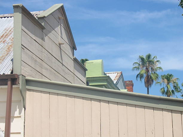 Yackandandah Rooftops stock photo