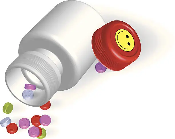 Vector illustration of Vector Pills