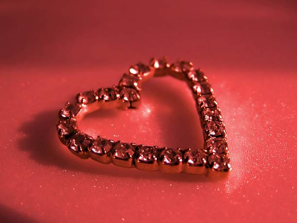 istock Red Jeweled Heart 90654774