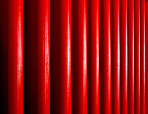 Red Bars stock photo