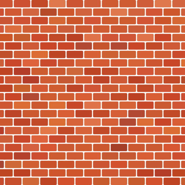 braune ziegel wand hintergrund - stone brick pattern concrete stock-grafiken, -clipart, -cartoons und -symbole