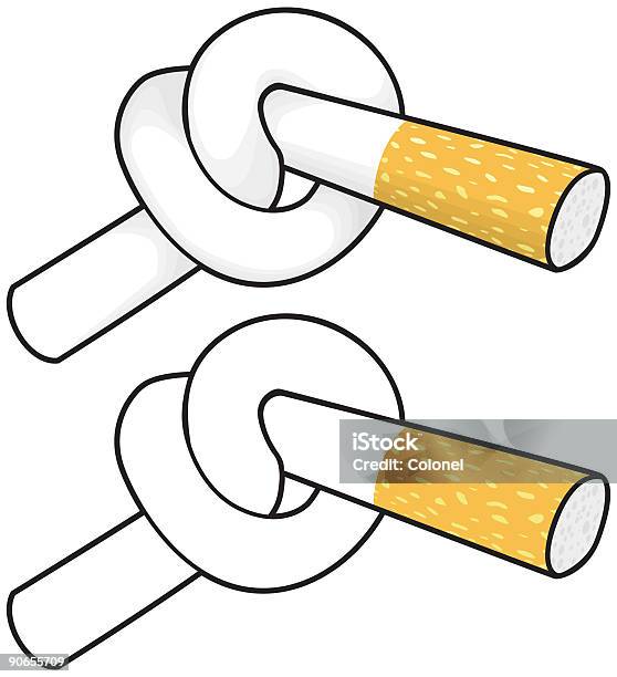 Fumar 2 Vector Jpg - Arte vetorial de stock e mais imagens de Parar de fumar - Parar de fumar, Cigarro, Computação Gráfica