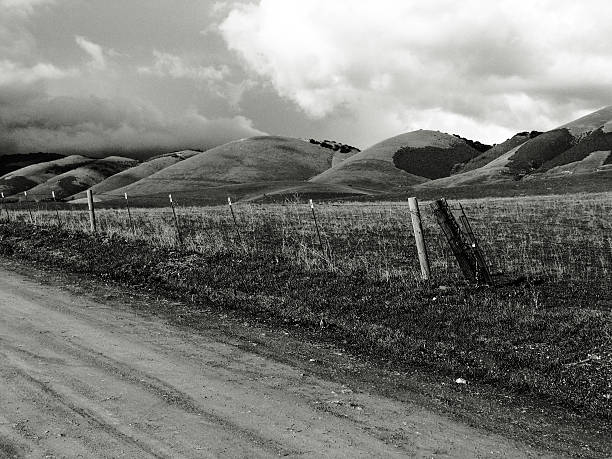 istock Black and White Shot of Country Scene 90656295