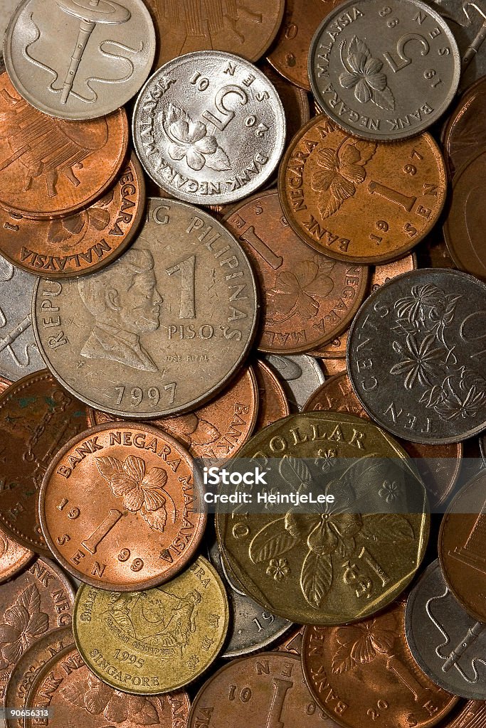 Münzen - Lizenzfrei Farbbild Stock-Foto