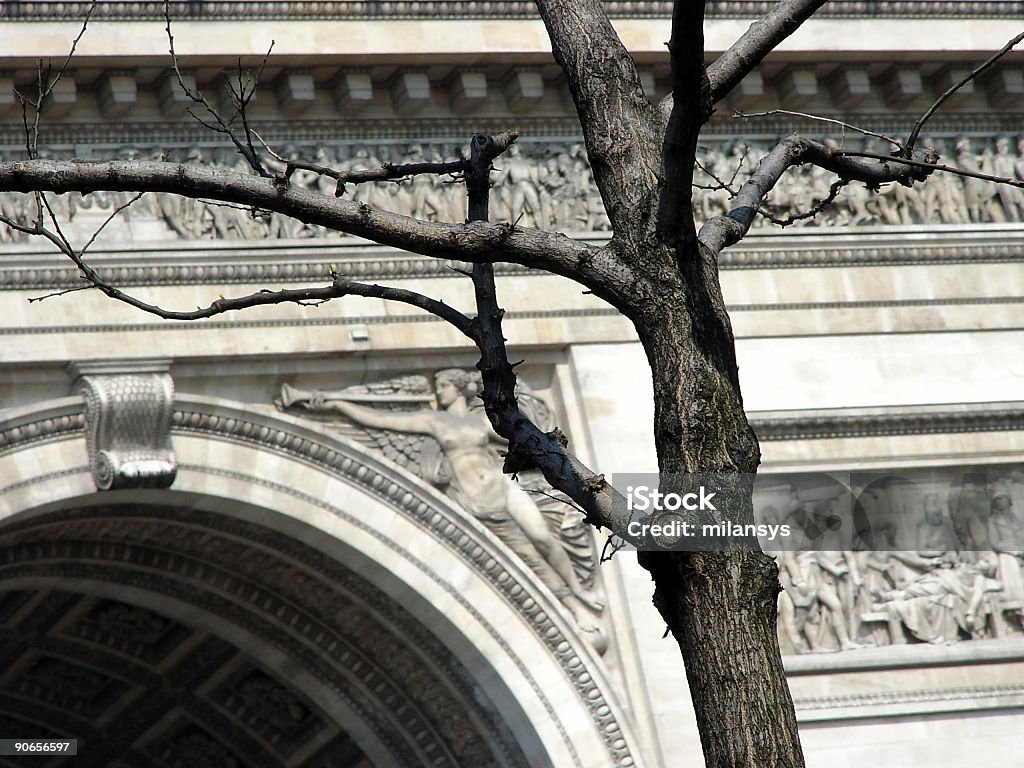 Paris - Arc de Triomphe  Arc de Triomphe - Paris Stock Photo