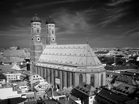 The Frauenkirche in Munich, Germany