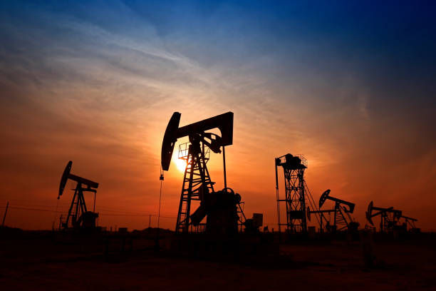 istock The oil pump, industrial equipment 906570188