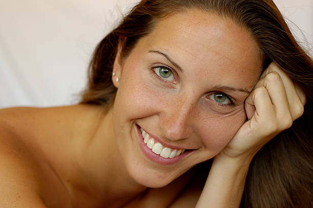 Beautiful Smile 4 stock photo