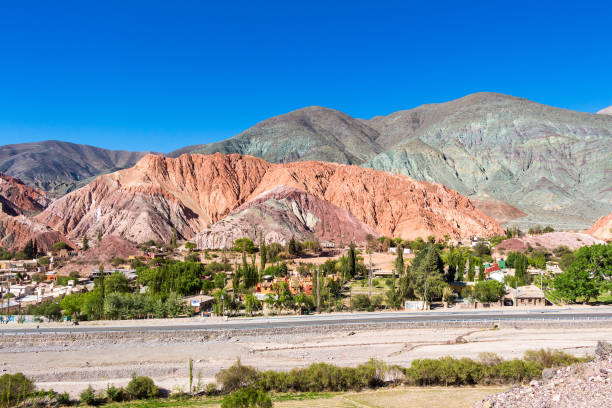 istock Purmamarca, village in the Quebrada de Humahuaca 906572772