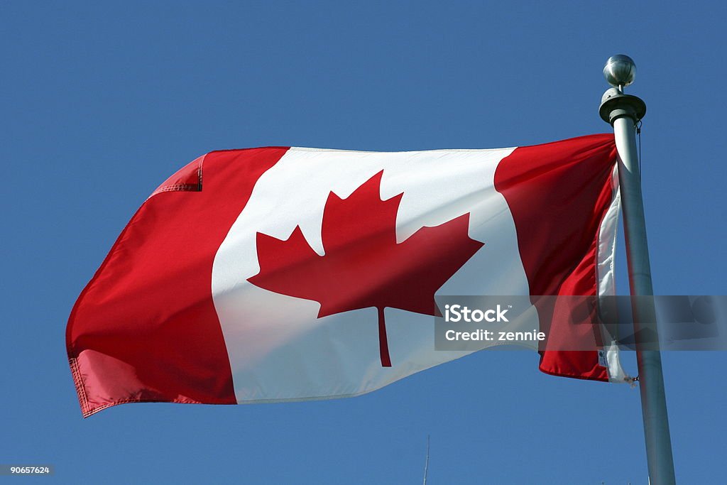 Banderas: Canadá - Foto de stock de Bandera libre de derechos