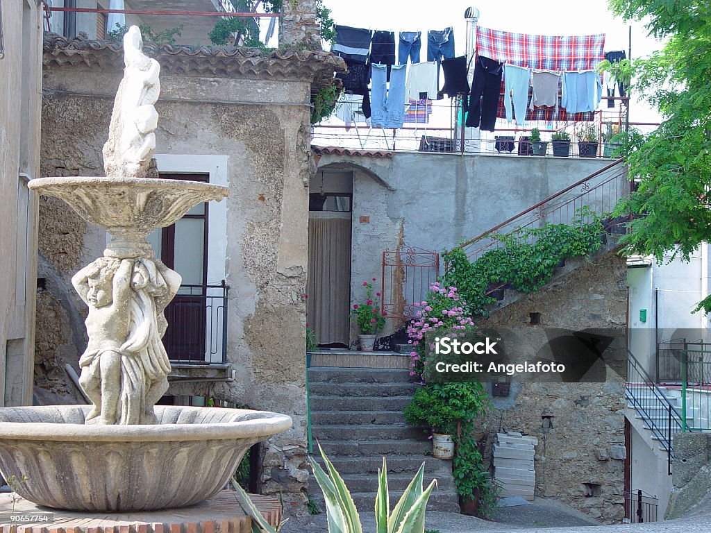 Rural casa em Camerota, Itália - Foto de stock de Arranjar royalty-free