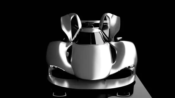 fast sports car for motorsports, lemans prototype. Car of my own design, legal to use.