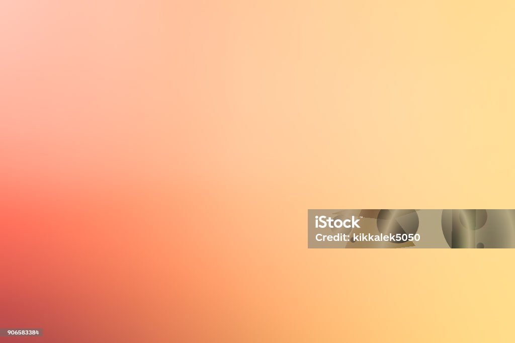 Gradient  orange and yellow  soft color   background Colored Background Stock Photo