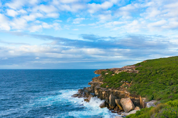 istock Ocean coastline on sunny day 906585898