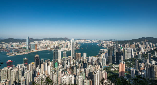 istock Hong Kong city skyline 906586012