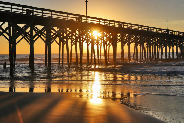 istock Golden sunrise over Atlantic ocean. 906588852