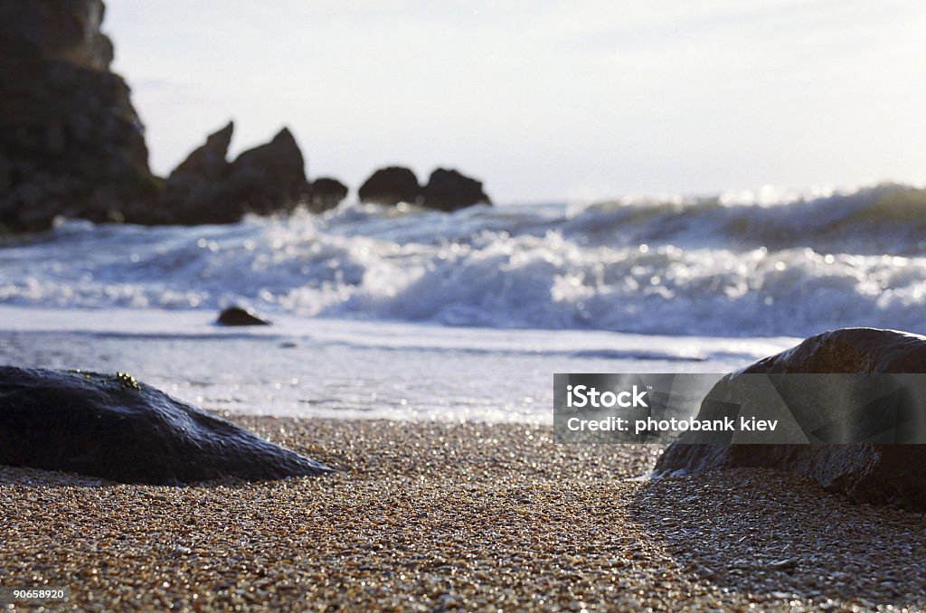 Azov Mar beach - Foto de stock de Agua libre de derechos