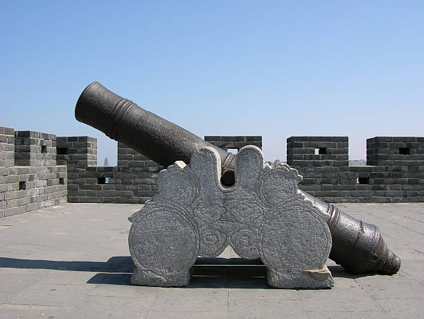istock Chinese drake on a fortress 90659149