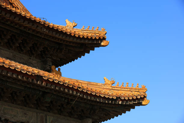 istock The eaves of the ancient Chinese architecture 906591628