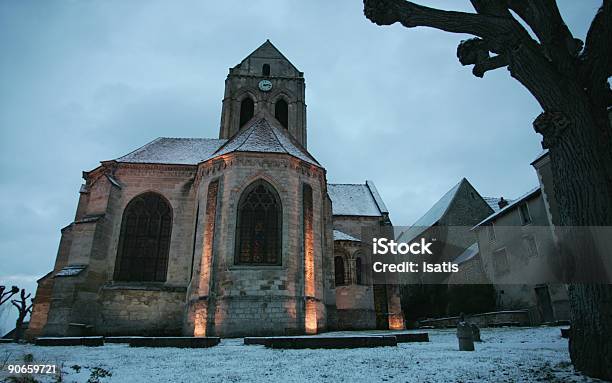 Foto de Auvers Suroise Igreja e mais fotos de stock de Auvers-Sur-Oise - Auvers-Sur-Oise, Catolicismo, Cristianismo